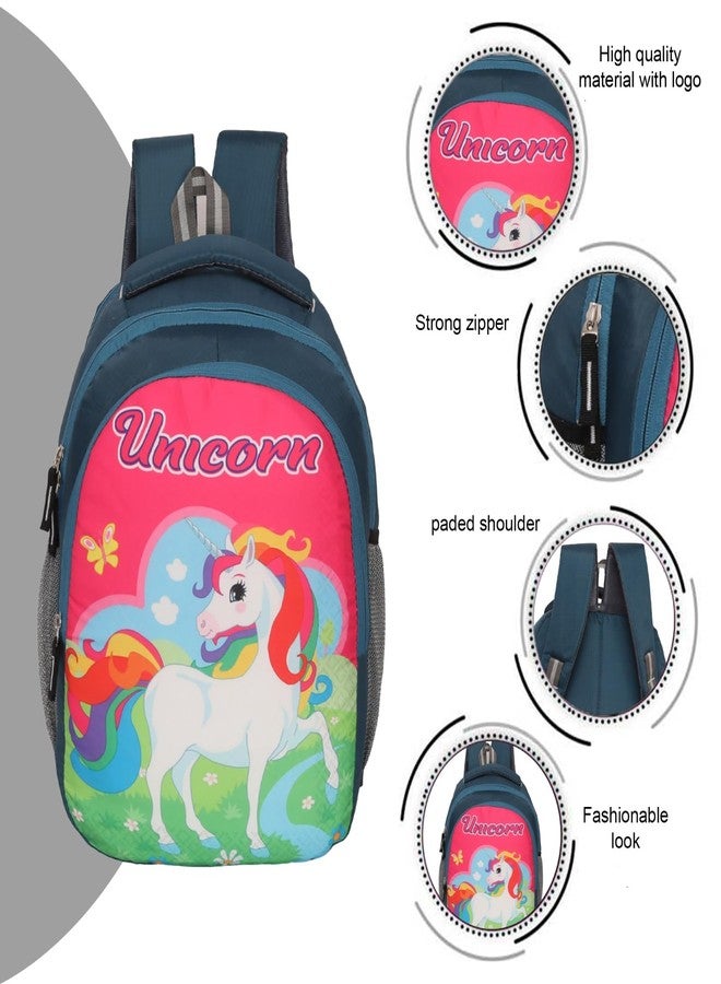 perfect star 30â€¯L Kids Polyester School Backpack with Cartoon Print - Lightweight, Multiple Compartments - for Nursery to Gradeâ€¯2 (Unisex) - Image 4