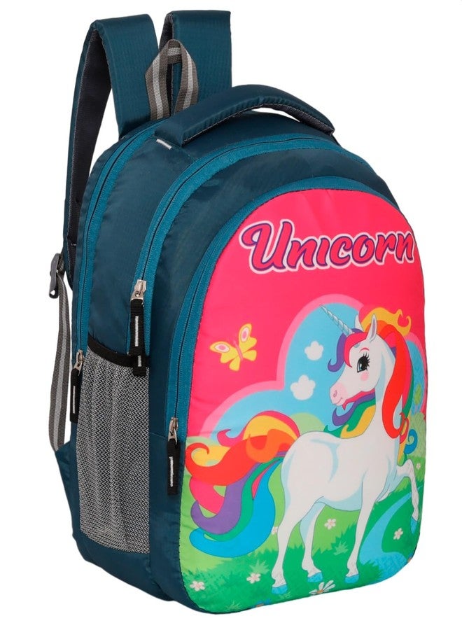 perfect star 30â€¯L Kids Polyester School Backpack with Cartoon Print - Lightweight, Multiple Compartments - for Nursery to Gradeâ€¯2 (Unisex) - Image 1