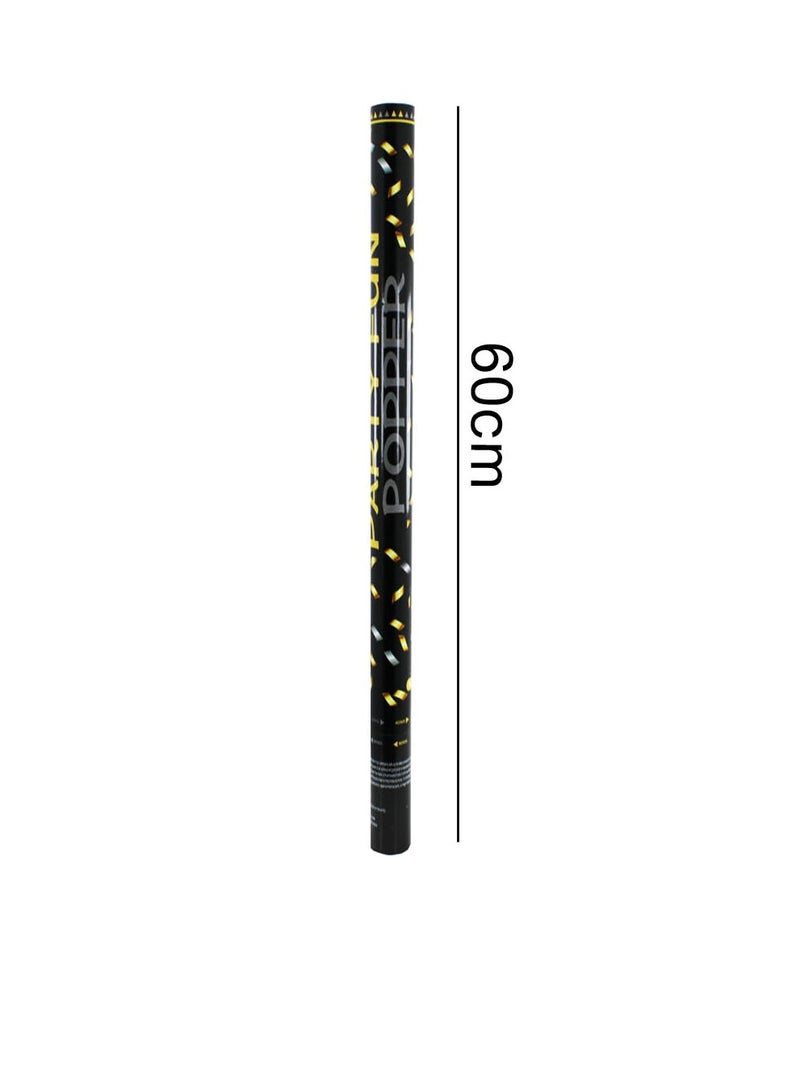 PARTY FUN Colorful Celebration Party Poppers - The Ultimate Touch for Every Occasion 60cm - Image 3
