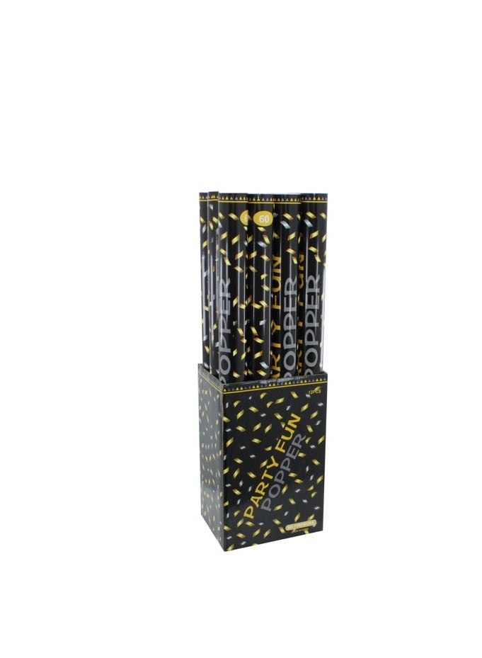 PARTY FUN Colorful Celebration Party Poppers - The Ultimate Touch for Every Occasion 60cm - Image 4