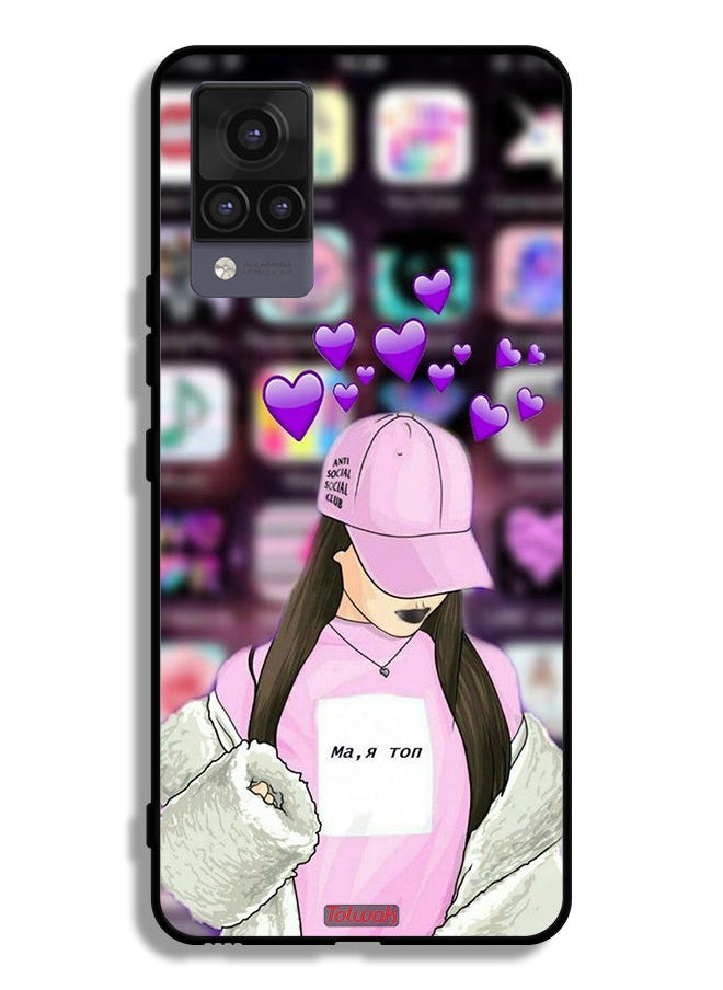 Tolwak - Vivo V21 5G Protective Case Cover Anti Social Club - Image 1