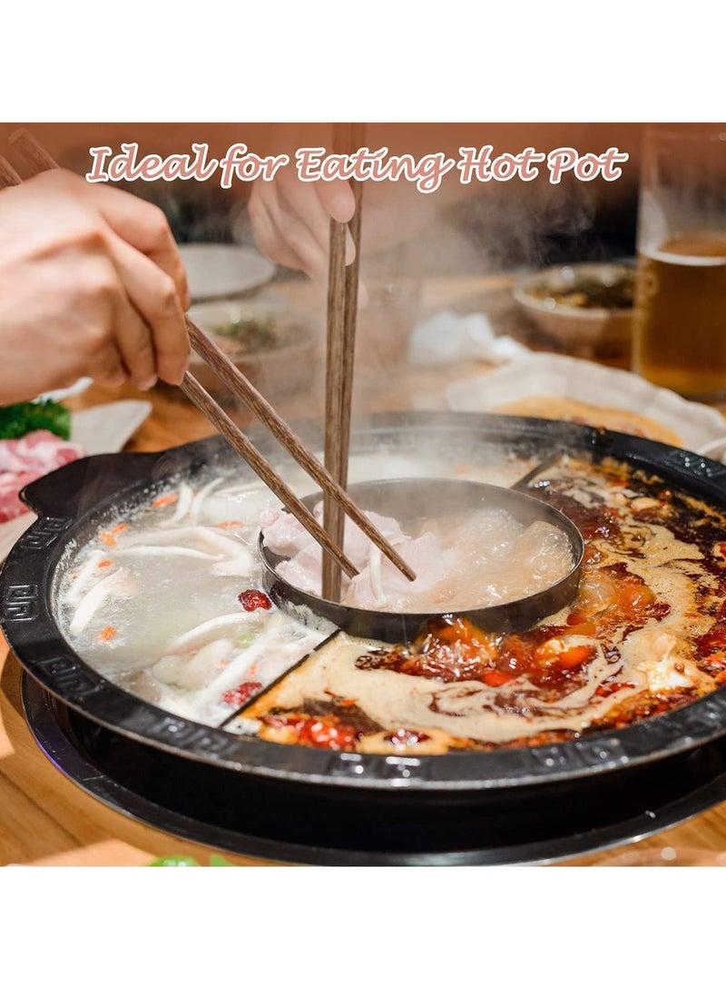 SYOSI - 10 Pairs Long Wooden Chopstick Cooking Chopsticks Extra Long Chopsticks Noodle Chopsticks Hot Pot Chopstick Chinese Style Chopsticks Natural Wooden Frying Chopstick for Cooking, 12 Inch - Image 1