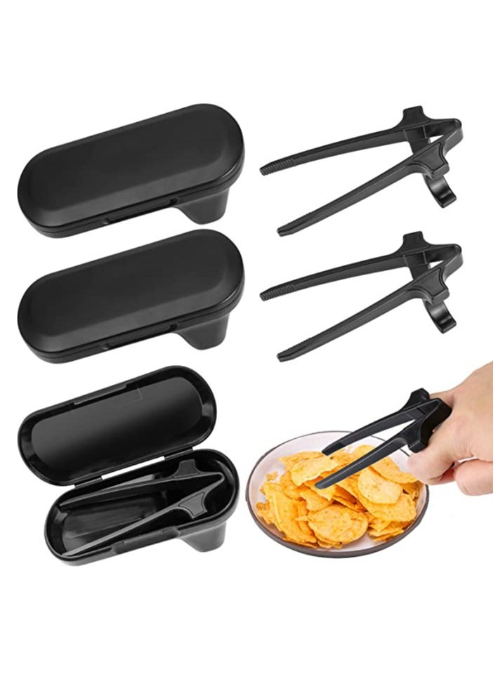 Upgraded Finger Chopsticks for Gamers with Box FingerChip Chopsticks Snacking Chopsticks Gamer Chopsticks Gaming Chopsticks Snack Chopsticks for Hands Snack Grabber - Image 1