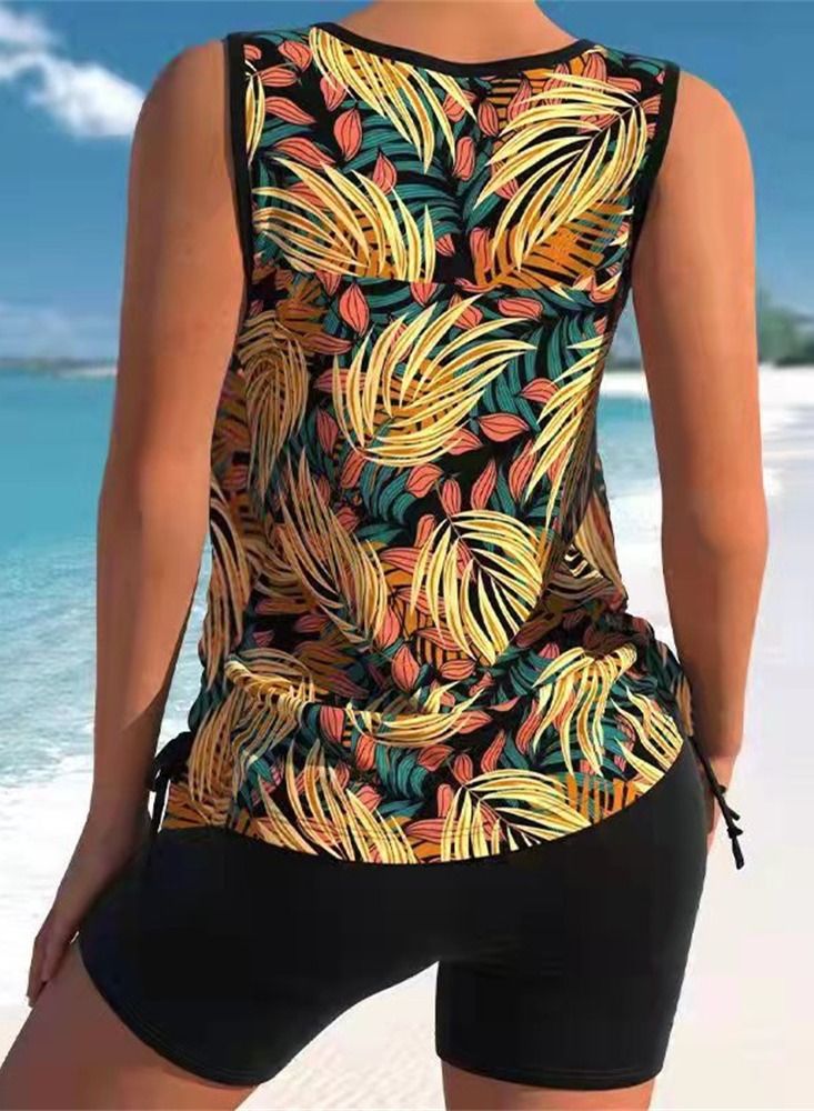 Loquat 2 Piece Boxer Swimsuit Beach Bikini  - Image 2