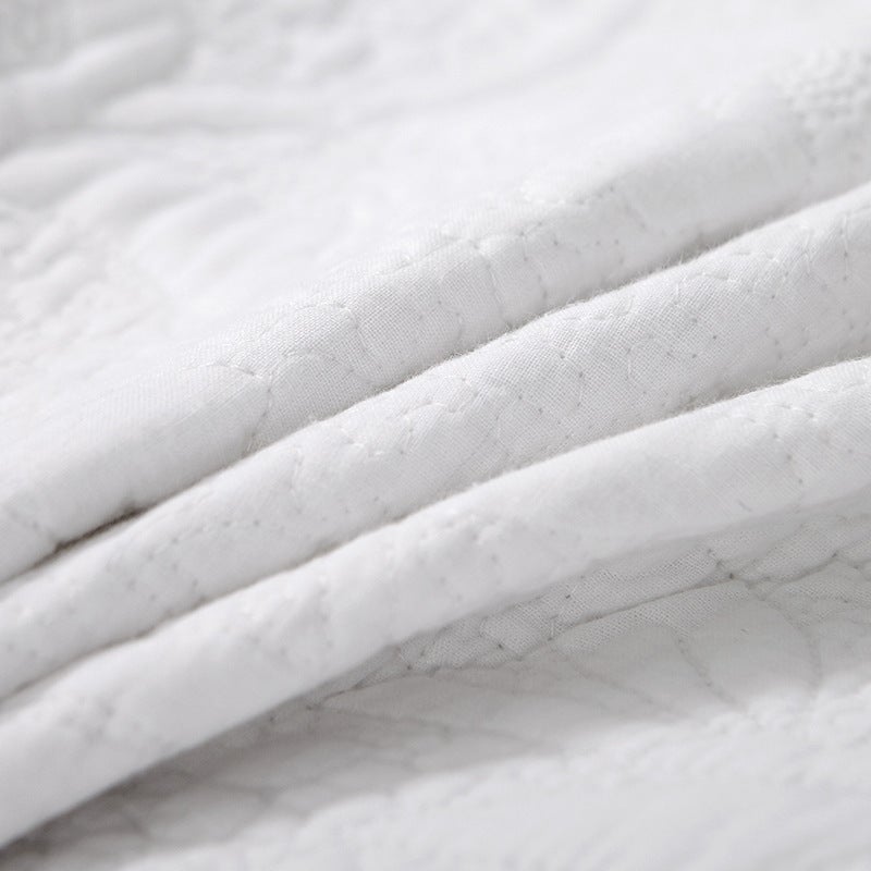 New Korean Quilted Bed Three-Piece Set Handmade Quilted Non-Slip Bed Bed Sheets Multi-Piece Set Summer Cool Air-Conditioned Quilt - Image 5