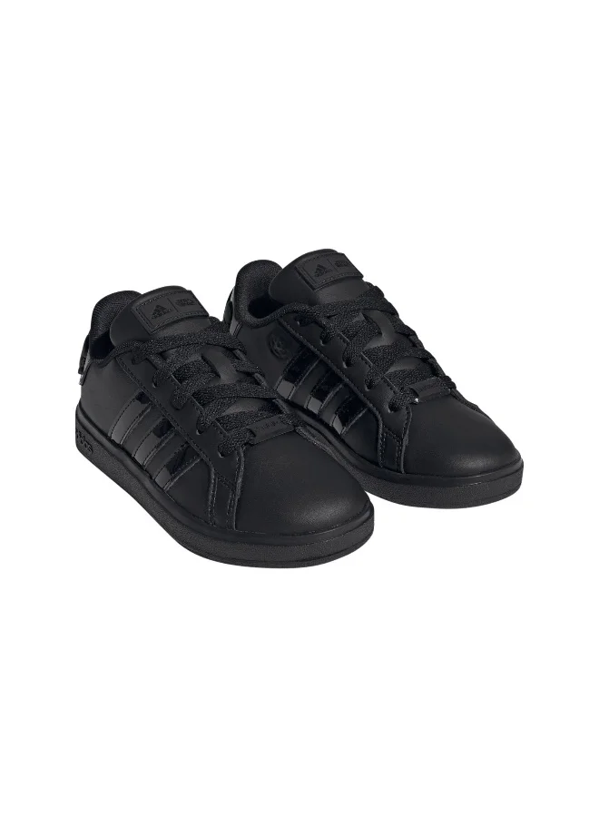 adidas حذاء رياضي للأطفال Star Wars Grand Court 2.0 K أسود 10K