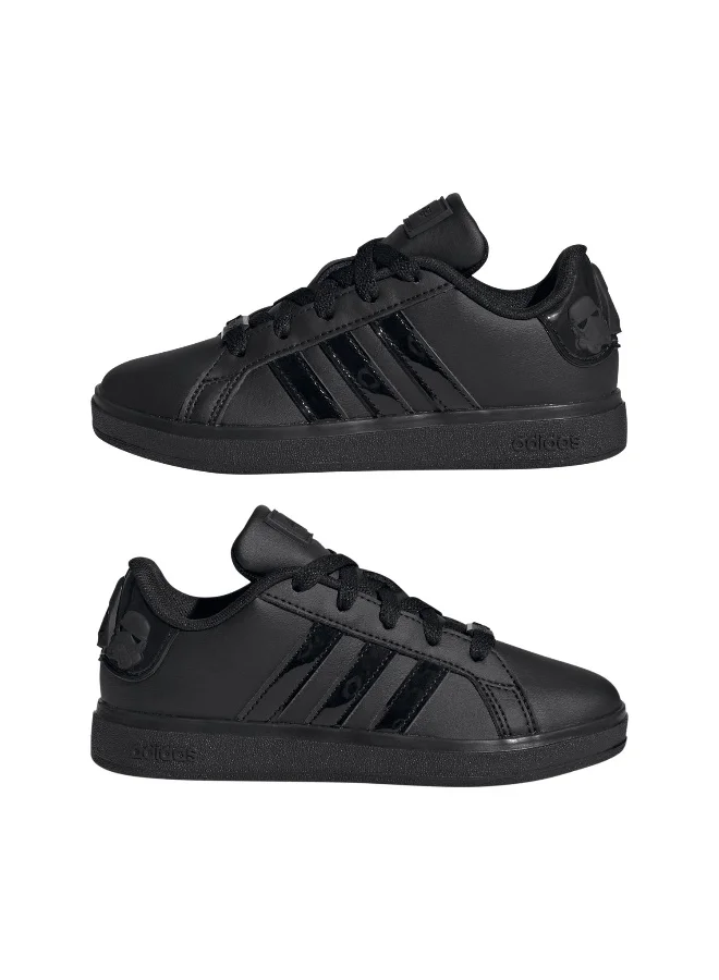 adidas حذاء رياضي للأطفال Star Wars Grand Court 2.0 K أسود 10K