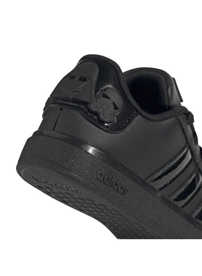 adidas حذاء رياضي للأطفال Star Wars Grand Court 2.0 K أسود 10K