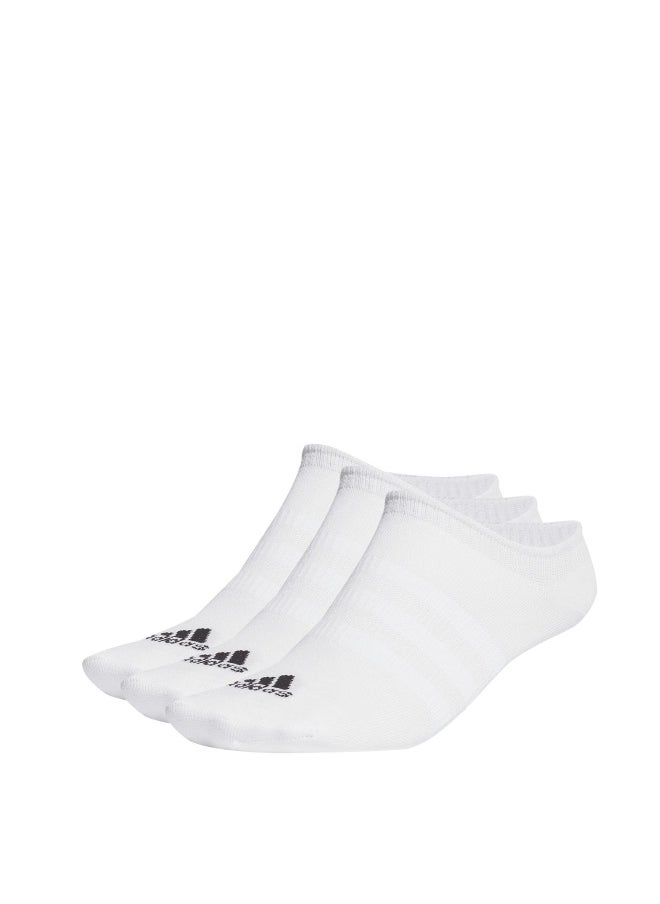 Adidas adidas thin&light sportswear 3 pair pack unisex no show socks 