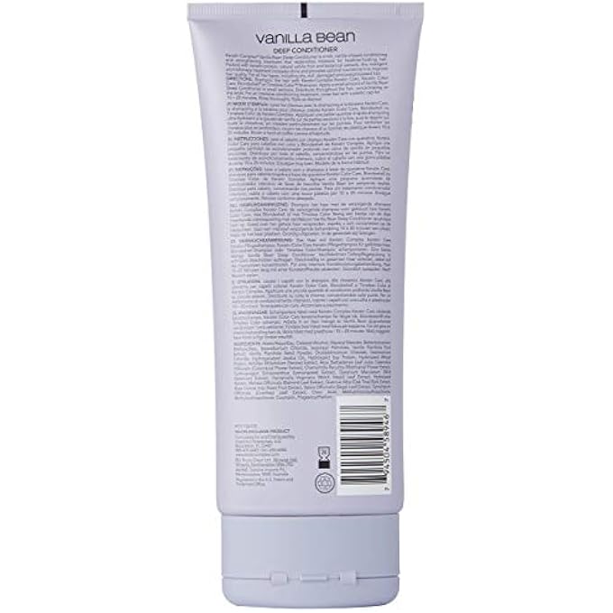 KERATIN COMPLEX VANILLA BEAN DEEP CONDITIONER FOR UNISEX - 7 OZ - Image 3