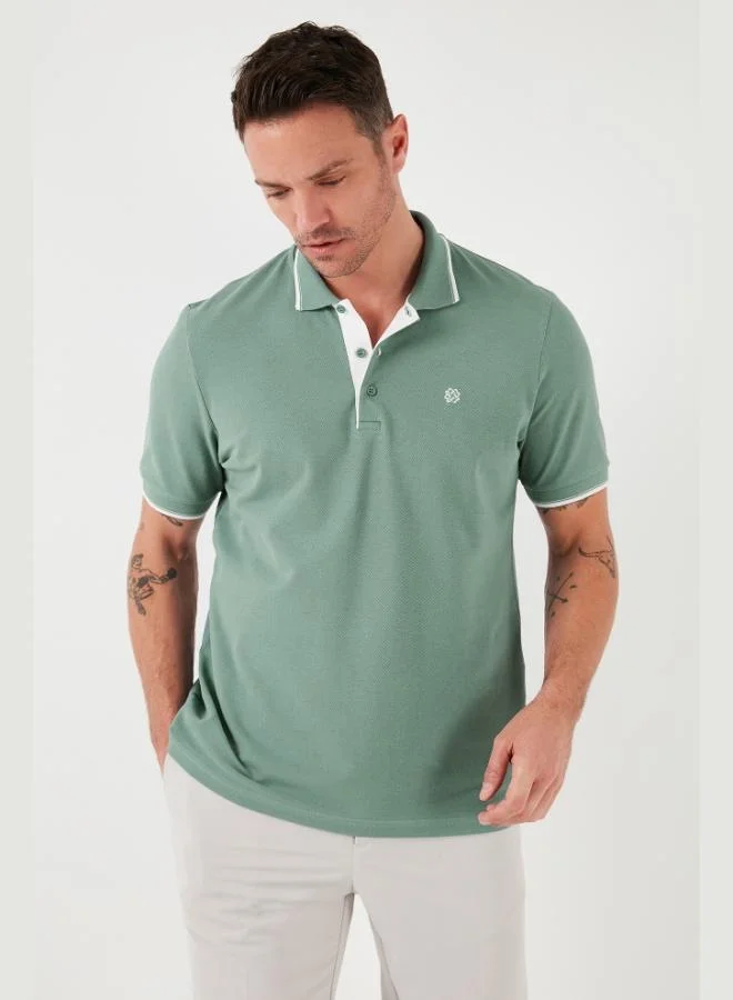 Buratti  Buratti 100% Cotton Buttoned Regular Fit Polo Collar T Shirt Men's POLO COLLAR T SHIRT 5902118 for Men | Best Price UAE
