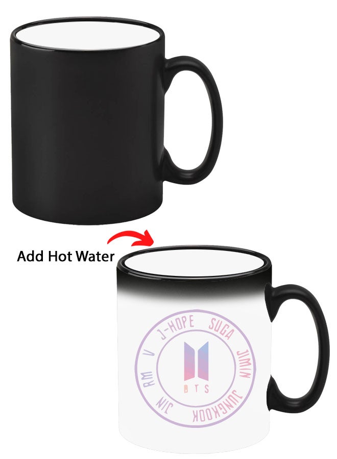 Theodor Colour Changing Heat Sensitive Magic Mug Add Hot Tea or Coffee Bts Sticker For Home Office Gift Kids Men Women - Image 1