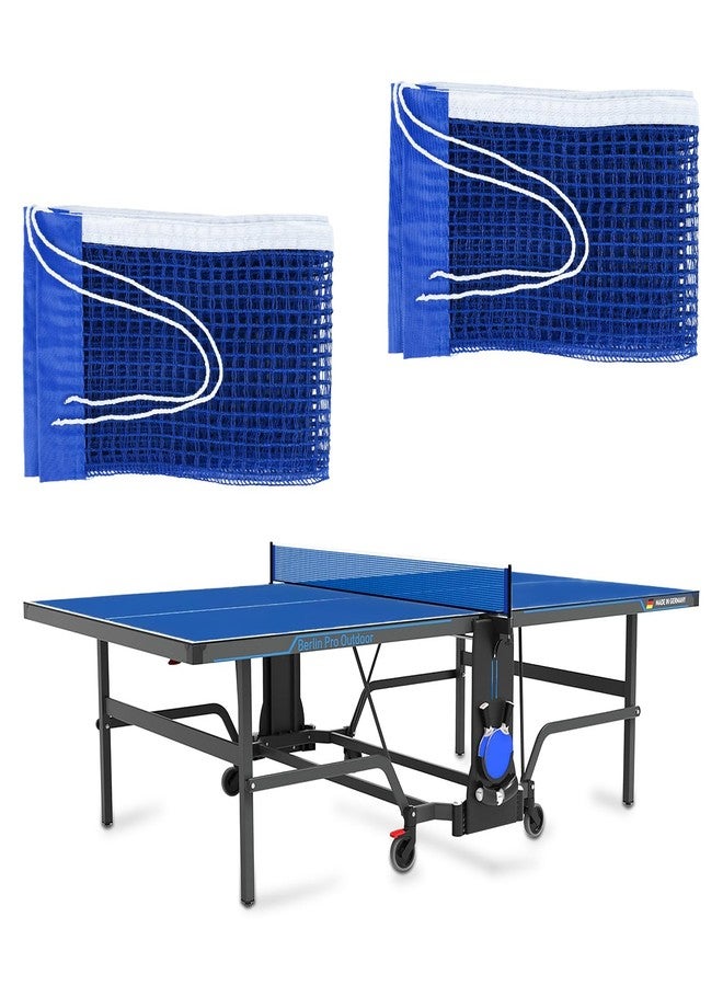 OGNWFUNK Ping Pong Net Compatible with Kettler – Durable Ping Pong Net Replacement, 2-Pack 71" Nylon Table Tennis Nets, Portable and Easy to Set Up for Indoor & Outdoor Play - Image 1