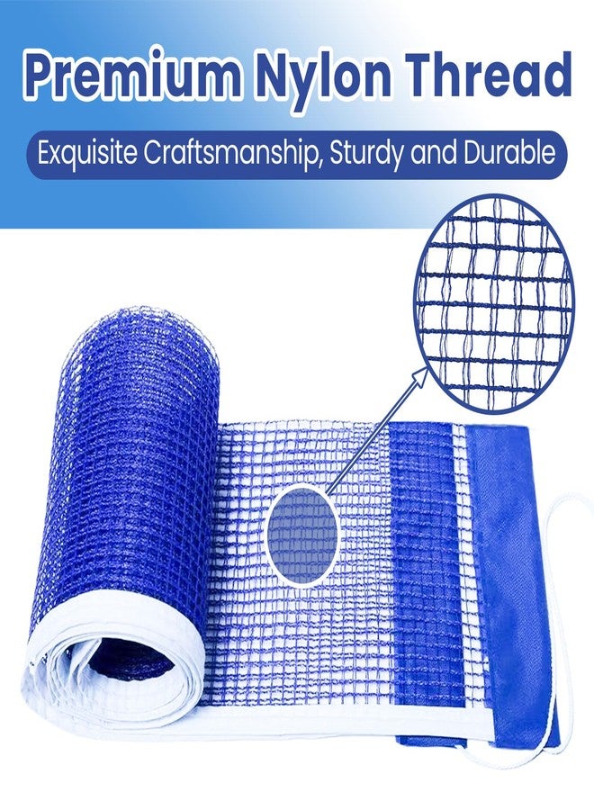 OGNWFUNK Ping Pong Net Compatible with Kettler – Durable Ping Pong Net Replacement, 2-Pack 71" Nylon Table Tennis Nets, Portable and Easy to Set Up for Indoor & Outdoor Play - Image 3