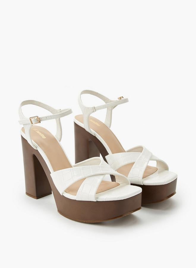 Surestep Women Platform Heel Sandals - Image 1