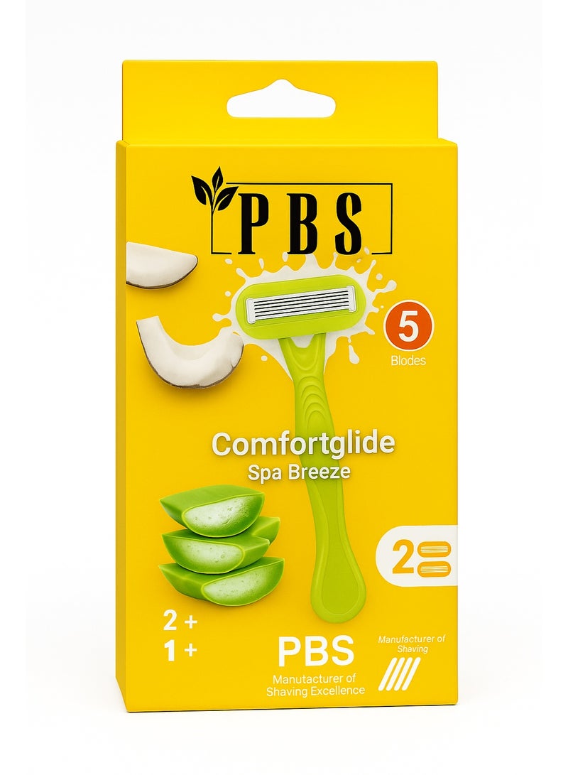 شفرات حلاقة PBS Comfortglide Spa Breeze