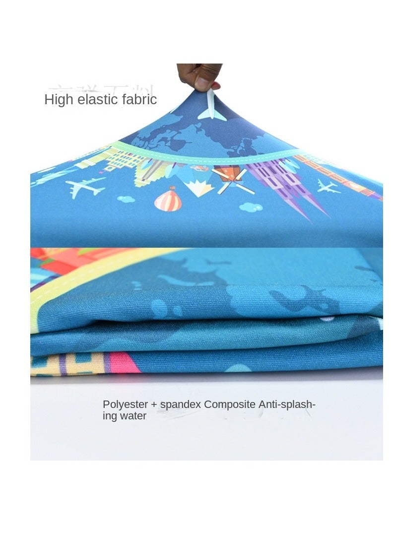Y&D Kuromi Luggage Cover, Water-Washable Suitcase Cover, Spandex Elastic Luggage Protective Covers Travel Accessories Suitable for 18-32 Inch Trolley Case for Business Trip School Daily Using - Image 2