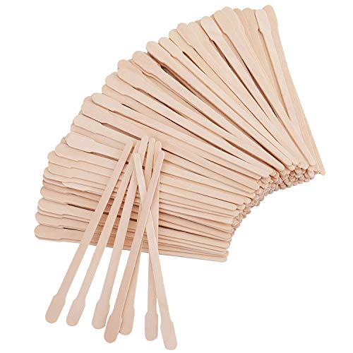 Hedume 2000 Pack Wax Spatulas Whaline Wood Waxing Applicator Sticks Small for Hair Removal Eyebrow Body - Image 1