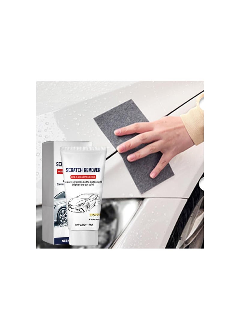 Generic - Nano Sparkle Cloth Car Scratch Remover, 2024 New Upgrade Nano Sparkle Cloth and Car Scratch Repair Remover Paste Kit, Magic Nano Cleaning Cloth Scratch Remover for Deep Scratch Repair (2) - Image 1