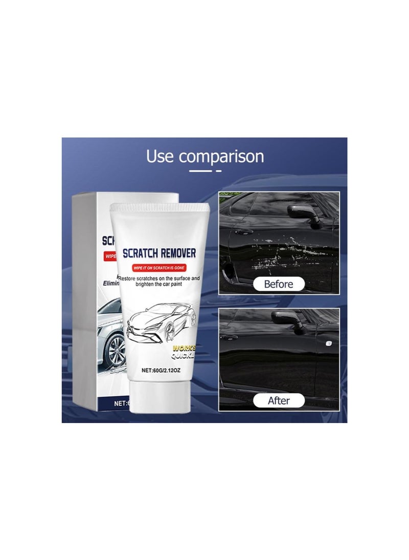 Generic - Nano Sparkle Cloth Car Scratch Remover, 2024 New Upgrade Nano Sparkle Cloth and Car Scratch Repair Remover Paste Kit, Magic Nano Cleaning Cloth Scratch Remover for Deep Scratch Repair (2) - Image 1