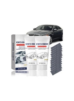 Nano Sparkle Cloth Car Scratch Remover, 2024 New Upgrade Nano Sparkle Cloth and Car Scratch Repair Remover Paste Kit, Magic Nano Cleaning Cloth Scratch Remover for Deep Scratch Repair (2)
