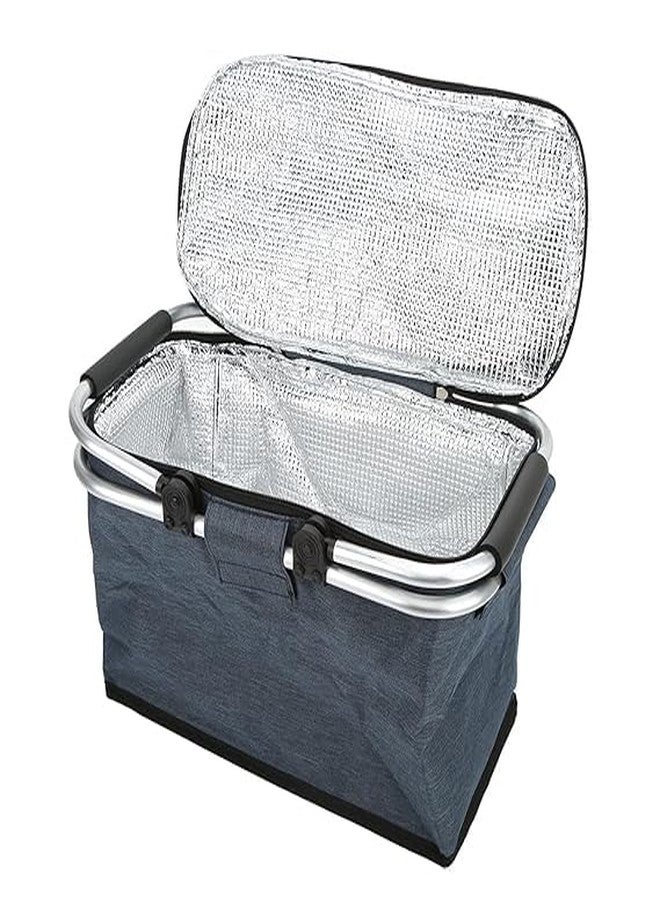 AESTROKE Foldable Food Delivery Basket Shopping Bags humanized Laundry Basket for Shopping Picnic Basket Storage Basket for Picnic Food Delivery Take Out Market Shopping Travel Camping [1 pcs][Multi] - Image 4