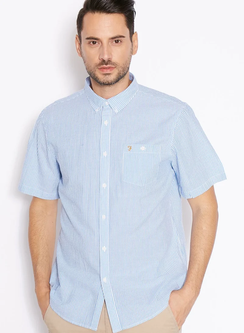 Farah Ticking Stripe Shirt