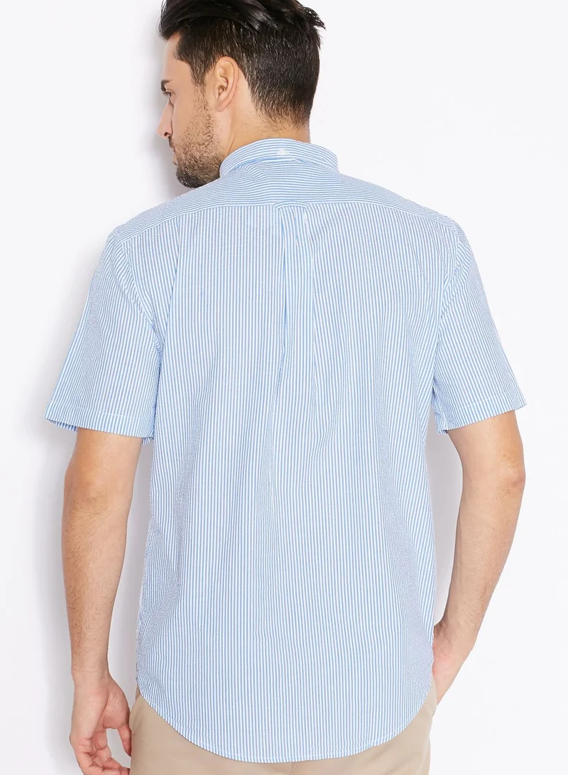 Farah Ticking Stripe Shirt