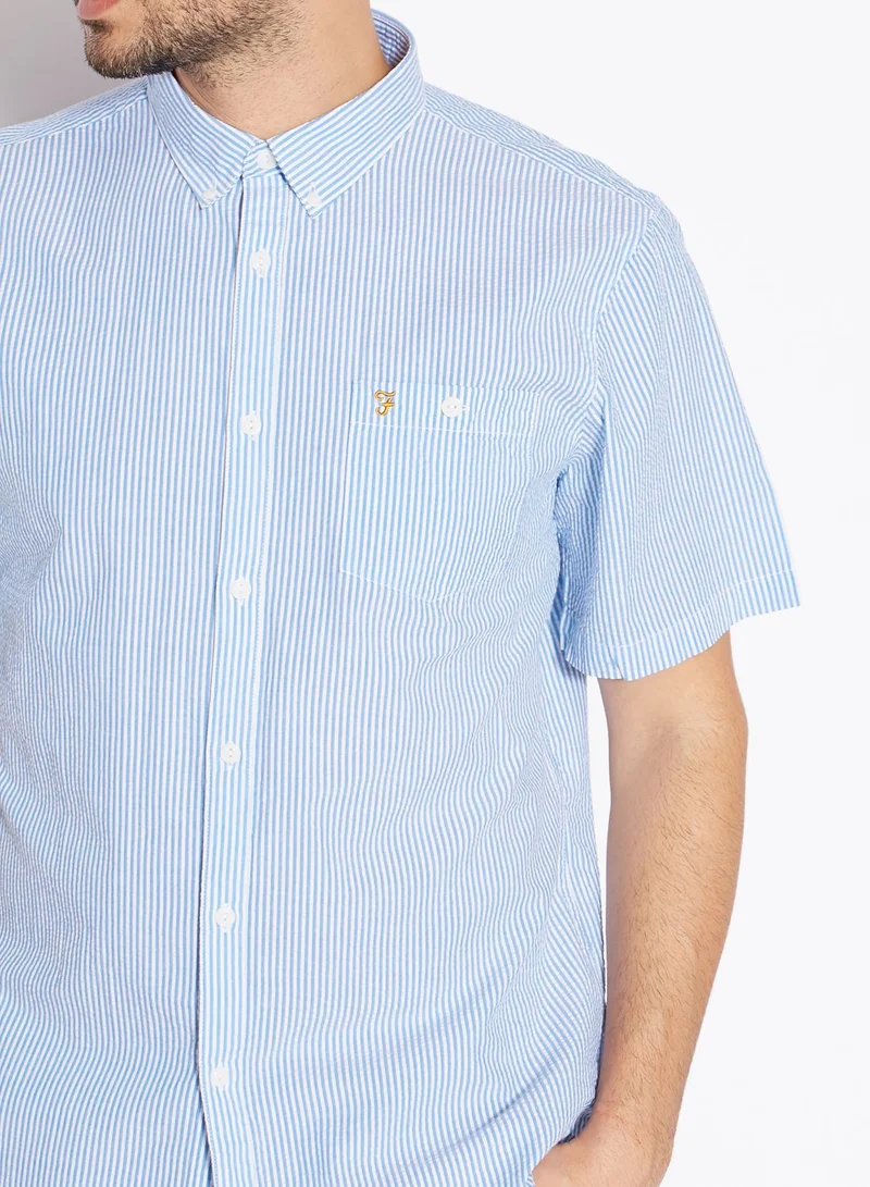 Farah Ticking Stripe Shirt