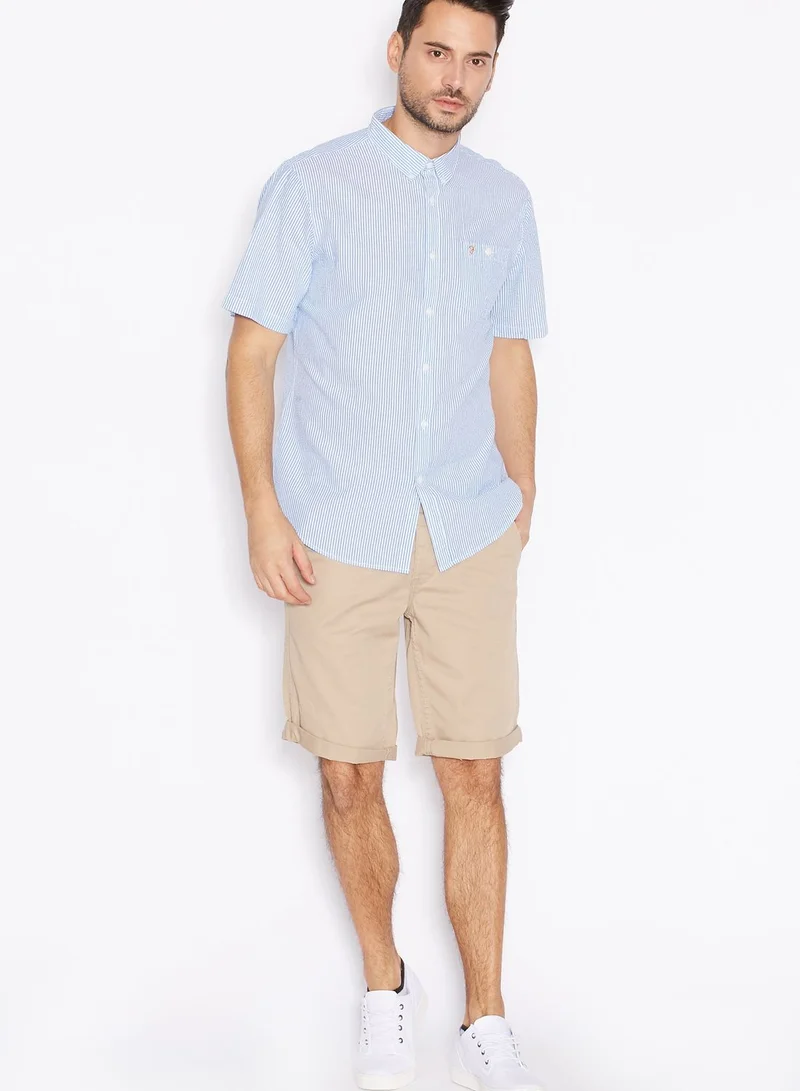 Farah Ticking Stripe Shirt