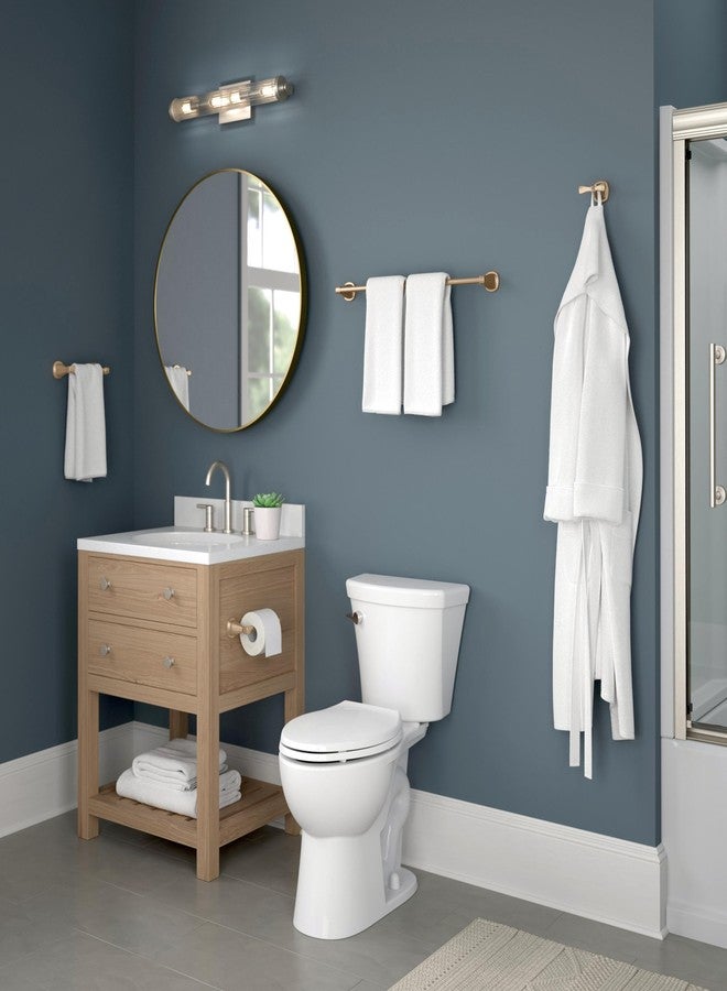 Delta Faucet Stryke Double Towel Hook, Champagne Bronze, Bathroom Accessories, 77638-CZ - Image 5