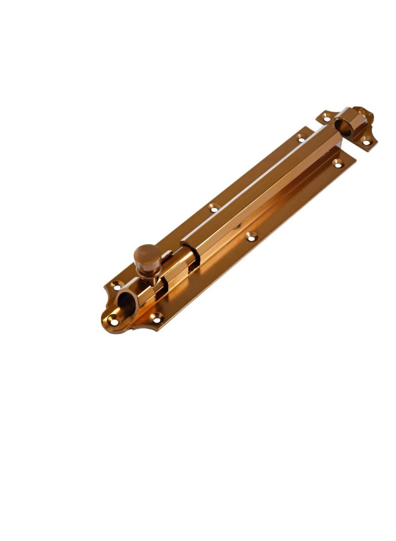 ROBUSTLINE Fancy Tower Bolt | Cherry | Robustline | 13MM X 100MM | Zinc | Brown - Image 1
