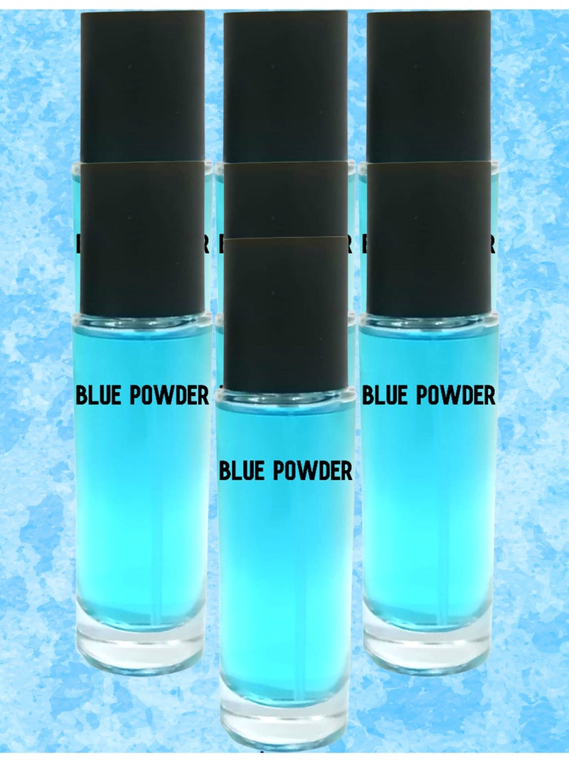 PYRON 7 Pieces Blue Powder Perfume 30 Ml EDP - Image 1