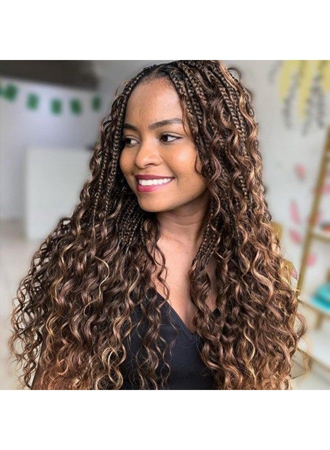 أودير شعر بشري مموج عميق من أودير للتضفير بدون خصلة، 100% غير معالج، هايلايت أومبري، ضفائر دقيقة، وصلات شعر بشري مجعد لتضفير بوهو، حزمة واحدة (22 بوصة، P430، 50 جرام) - Image 5