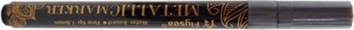 Sealing Wax Contour Touch Up Paint Pen Metallic 12 Color Options Black