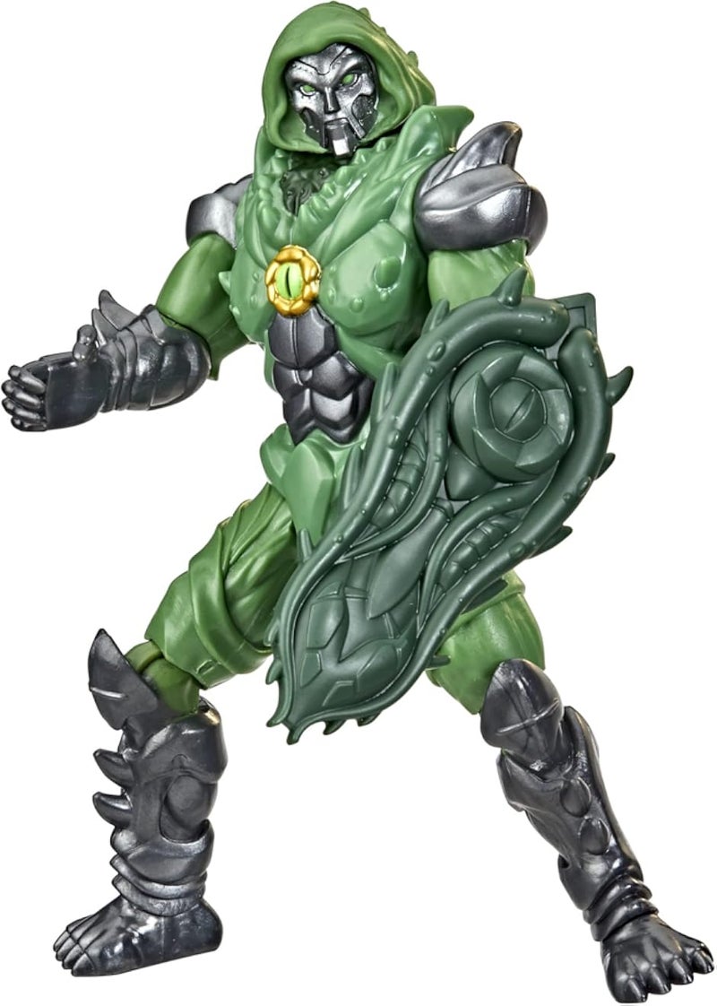 Marvel Hasbro Avengers Mech Strike Monster Hunters Doctor Doom Toy, 15-cm-Scale Action Figure, Toys for Kids Ages 4 and Up, Multicolor,F4759