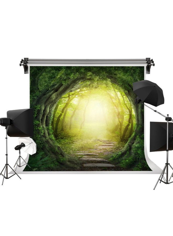FHZON 10x10ft Dreamy Magical Backdrop Dream Beautiful Forest Photography Video Studio Photo Backdrop Props FH121 - Image 4