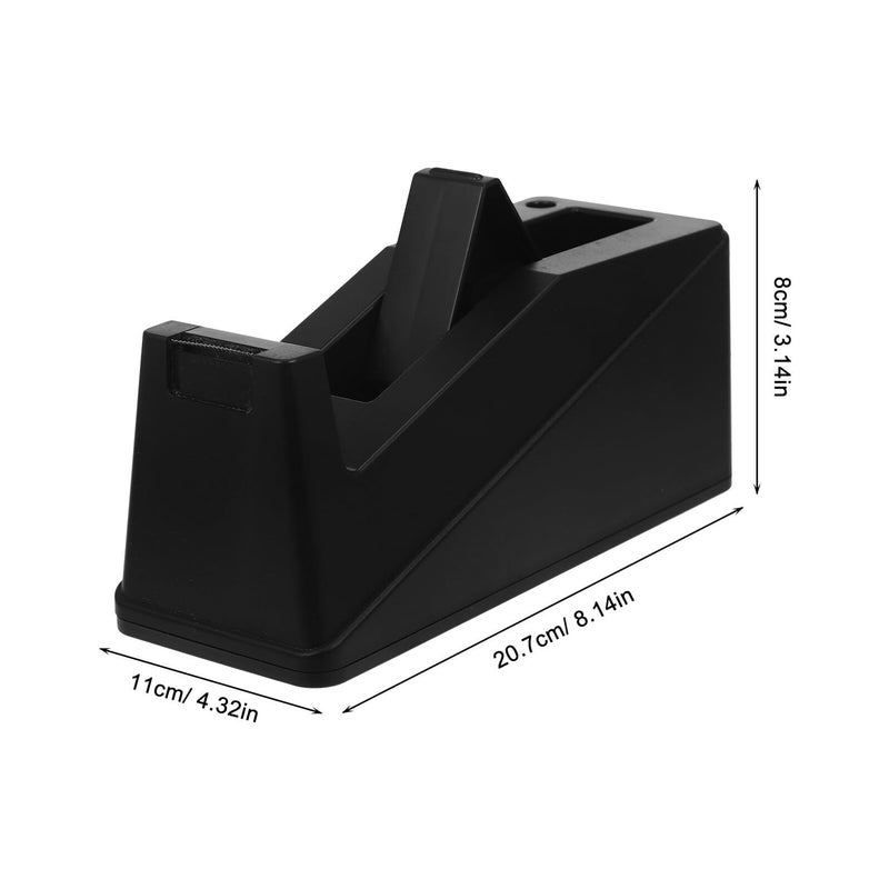 Large Desktop Tape Dispenser With Two Way Swivel Uniwind Weighted Non Slip Tape Cutter For Office School Labeling And Packing - Image 3