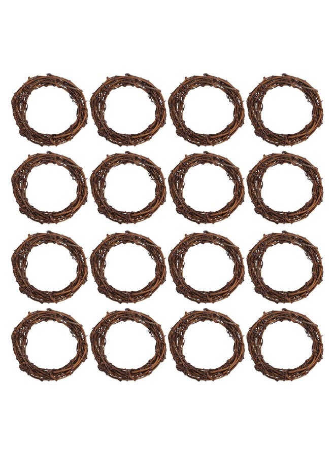 Grapevine Wreath Set, Marrywindix 16 Pieces Natural Vine Branch Wreath Christmas DIY Rattan Wreath Garland for Christmas Holiday Craft Wedding Decor (3 in.) - pzsku/Z2C890C827F1FDE951EBBZ/45/_/1740982530/d719a1f5-8a1d-4eb0-a199-f3f69c7d74eb