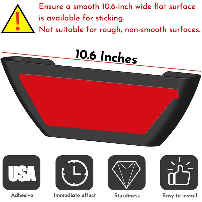 Niceyos Universal Pot Lid Organizer for Cabinet - Upgraded Patented Niceyos 6 Pack Pan Lids Organizers Inside Door Wall Mount Pots Top Storage Rack Holder Kitchen, Fits 6" to 13" (Black) - Image 3