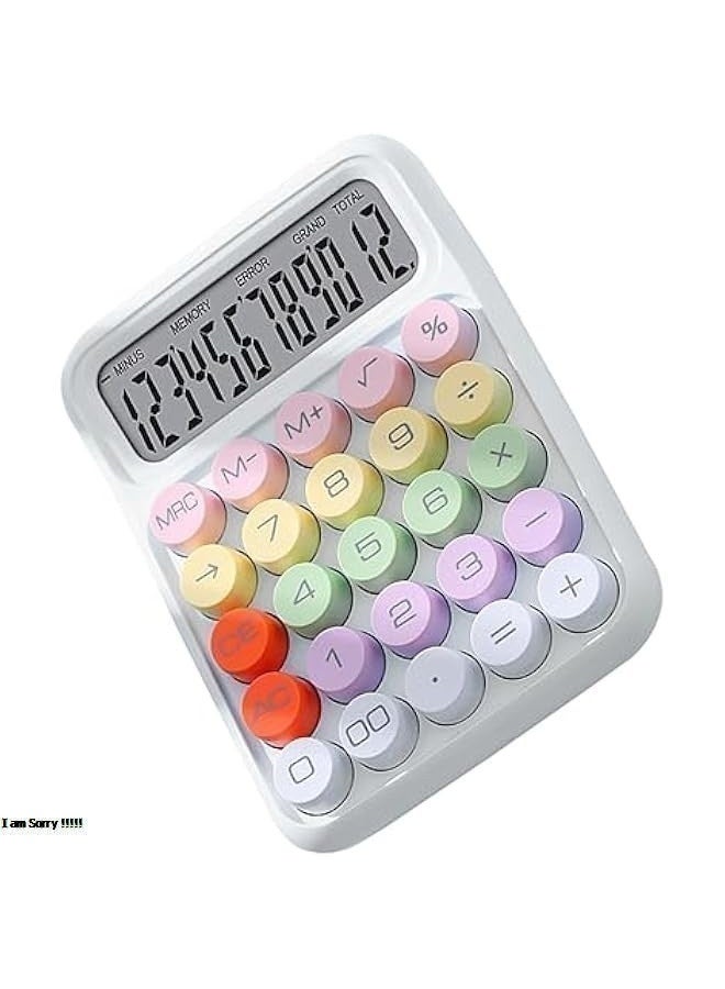 Green Tiger BASIC Electronic Calculator with 12-Digit LCD Display - Image 1