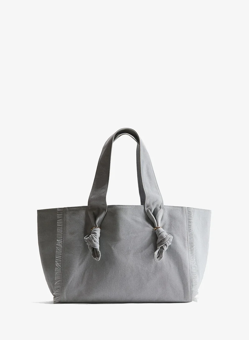 H&M Knot-detail tote bag