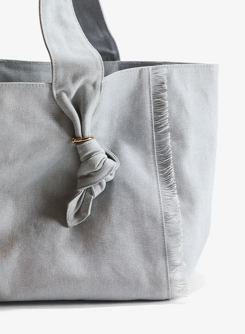 H&M Knot-detail tote bag
