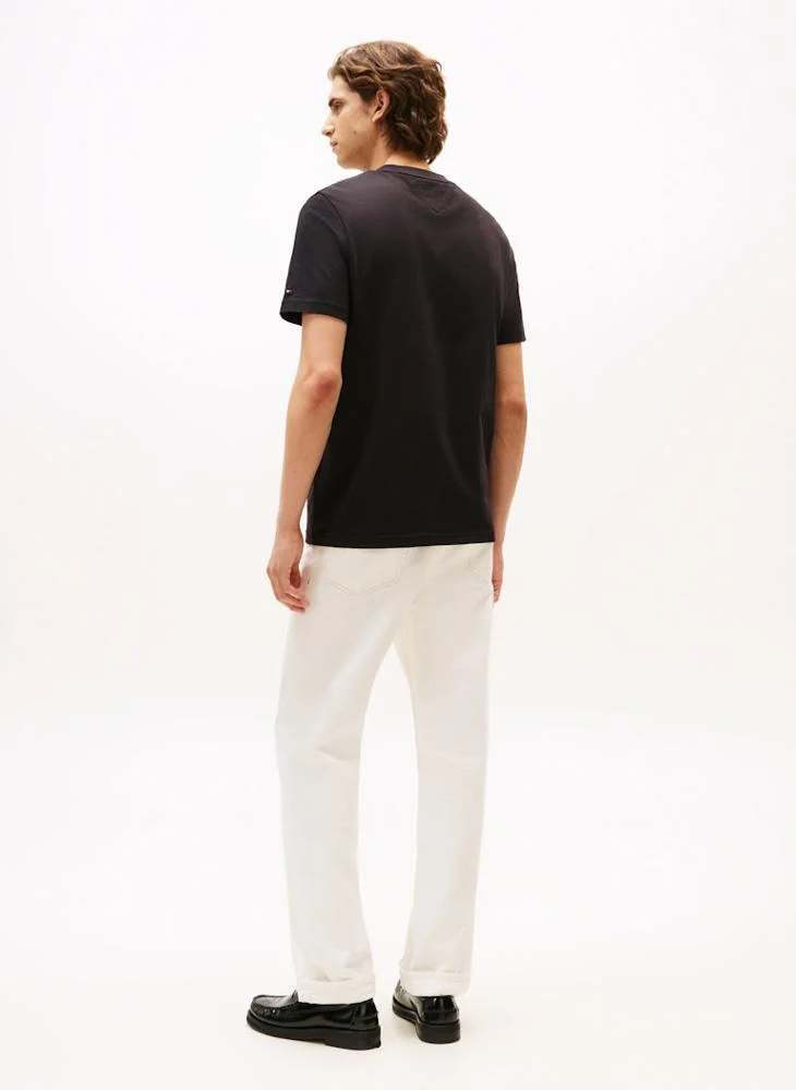 تومي هيلفيغر Graphic Crew Neck T-Shirt