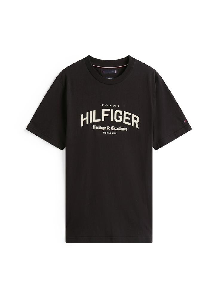 TOMMY HILFIGER Graphic Crew Neck T-Shirt - Image 5