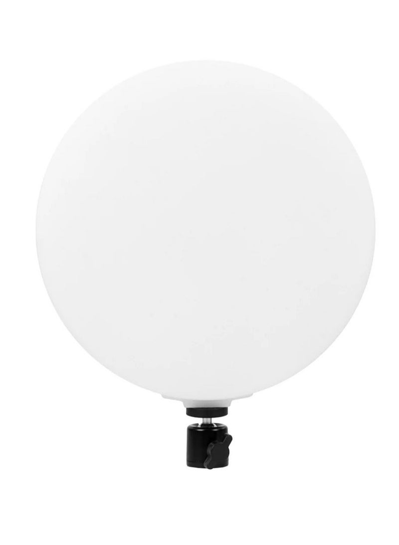 ار جي بي مصباح LED RGB CS-2600 دائري الشكل، مثالي للتصوير الفوتوغرافي، وإضاءة المنزل والمكتب، مع جهاز تحكم عن بعد. - Image 2