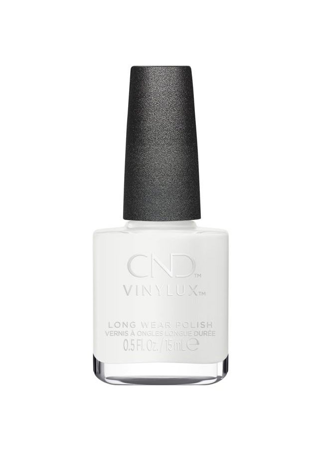 CND Vinylux Longwear White Nail Polish, Gel-like Shine & Chip Resistant Color, Studio White, 0.5 fl. oz  - Image 1