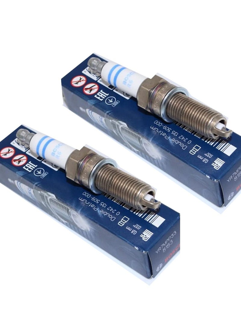 BOSCH - BOSCH SPARK PLUG DB M272,M273 YR7MPP33 Pack of 2 - Image 1