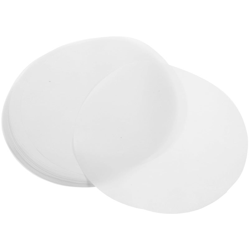 100 Pcs 8 Inch Round Non Stick Parchment Baking Paper Sheets for Cooking Steaming Barbecue - Image 2