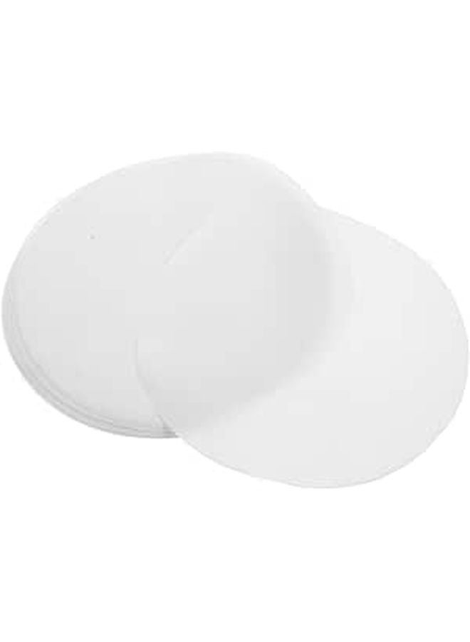100 Pcs 8 Inch Round Non Stick Parchment Baking Paper Sheets for Cooking Steaming Barbecue - Image 1